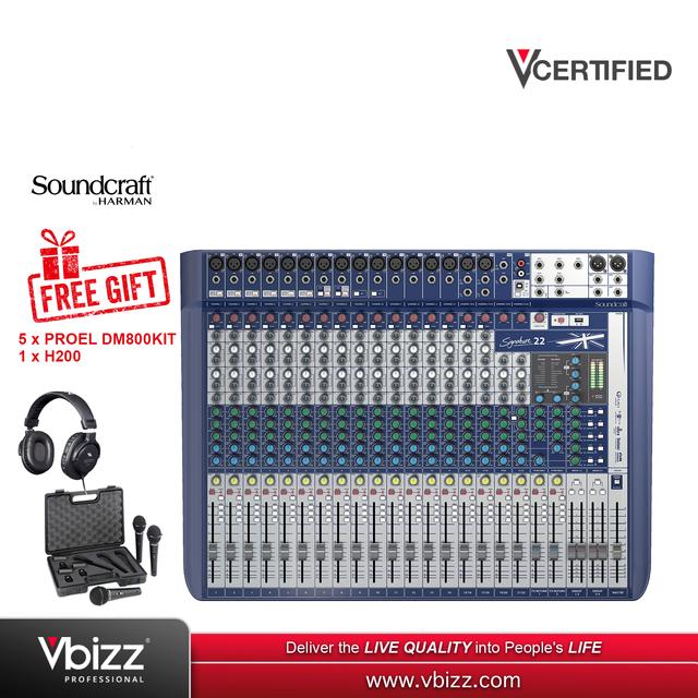product-image-Soundcraft SIGNATURE 22 Audio Analog Mixer